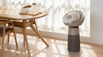 LG's AeroCat: Air Purifier with Cat Bed Goes Viral